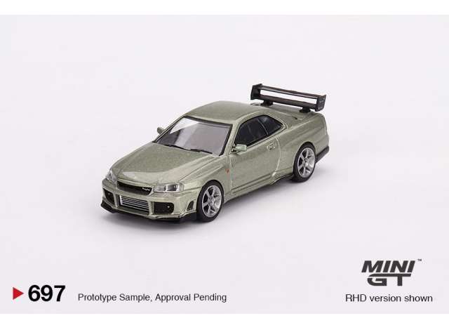 Preorder April 2024 - 1/64 1999 Nissan Skyline GT-R R34 Tommykaira