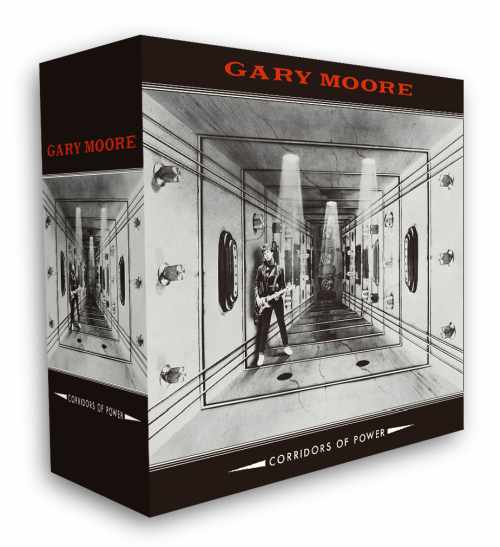 ゲイリー・ムーアのヴァージン時代に発売された9枚のアルバムが紙