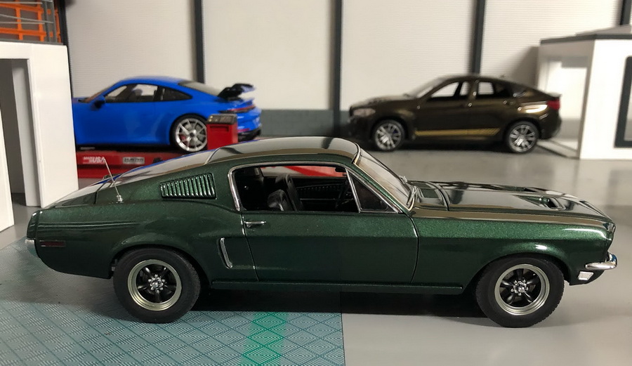 Project - Ford Mustang 390 GT – Bullitt/Steve Mc Queen – AutoArt 1