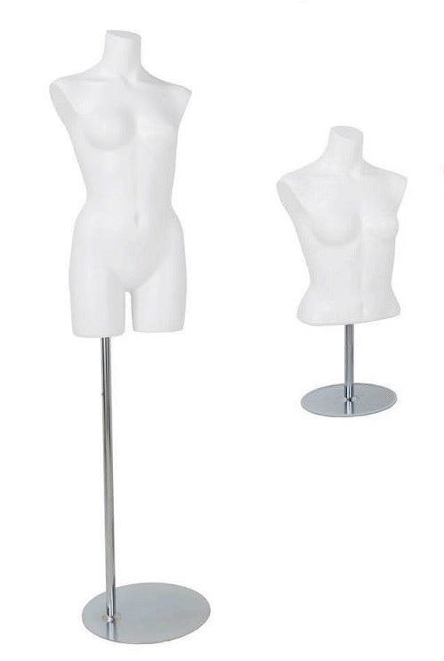 透明トルソー 透明ボディ 透明マネキン