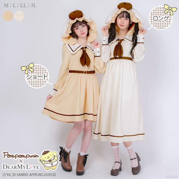 海外発送不可】ポムポムプリン2WAYワンピース – レディース