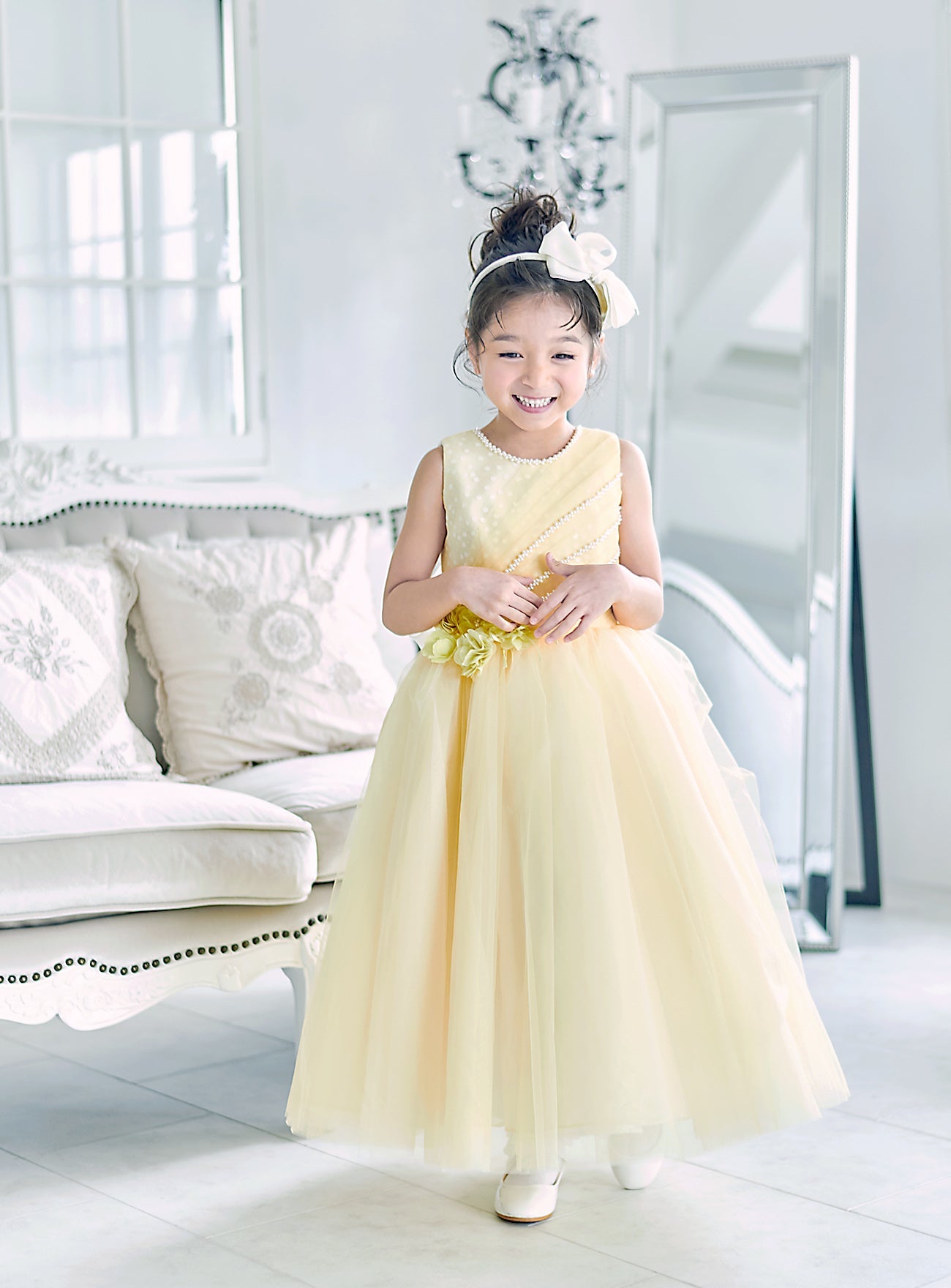 子供ドレス|子供ドレスならイエロージュエリーロングドレス