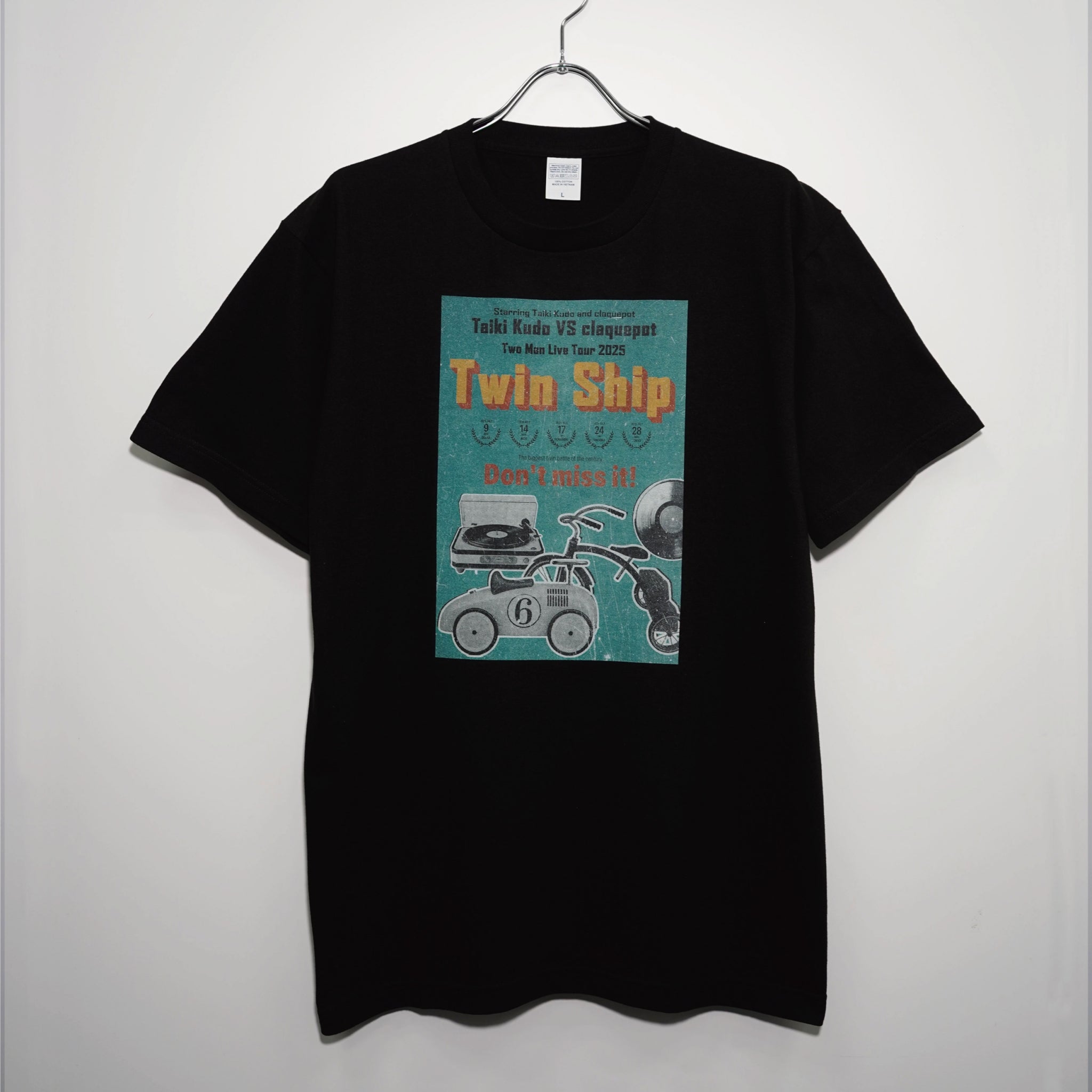 あいいろBOATHOUSE 2個セットTシャツ Twin Ship] T-shirt