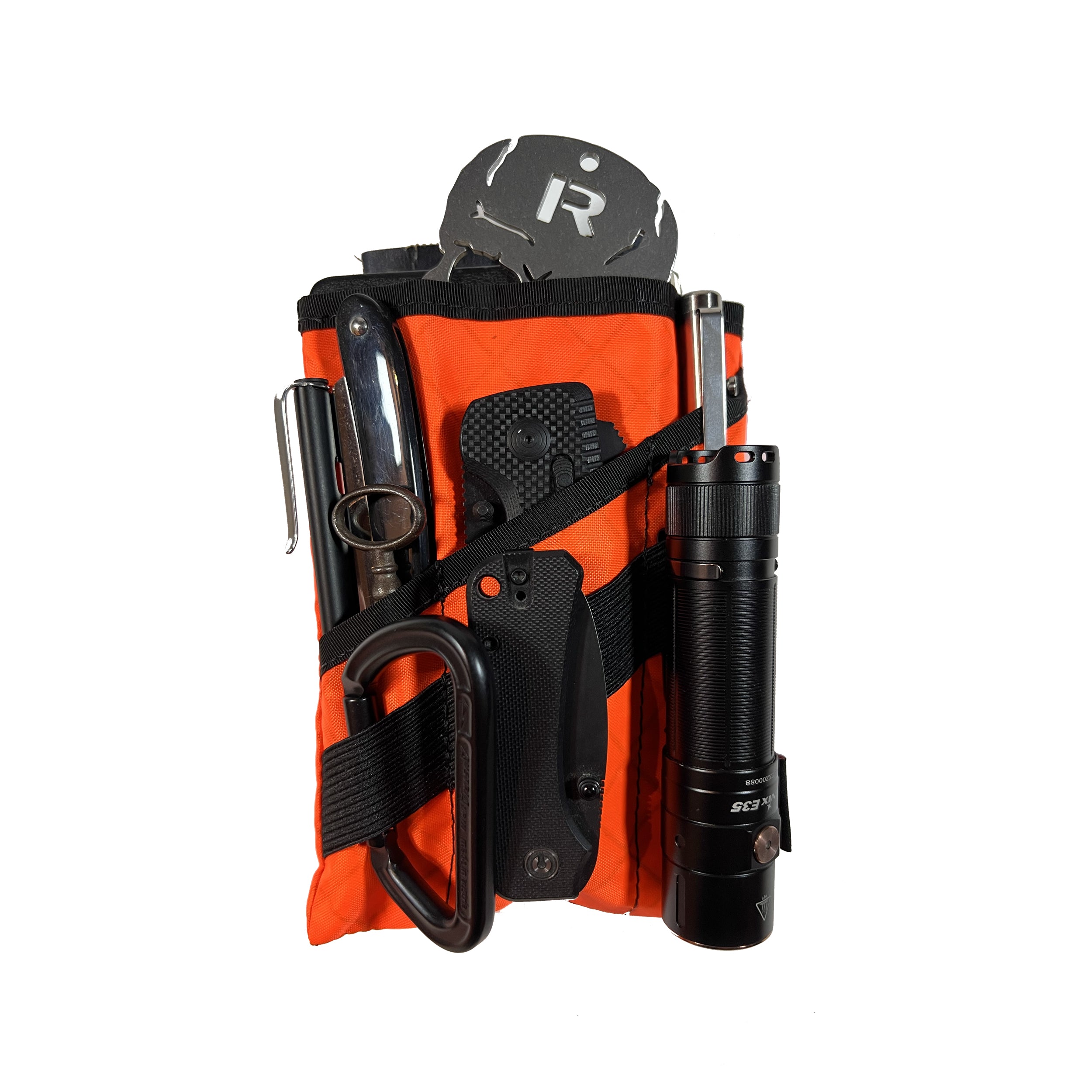 Project EDC Accessory Pouch | ECOPAK™ EPX Blaze Orange – DEFY