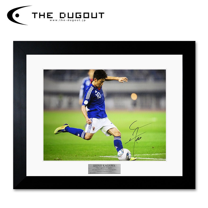 サッカー／国代表】香川真司 直筆サイン入り 日本代表 2011-2012フォト