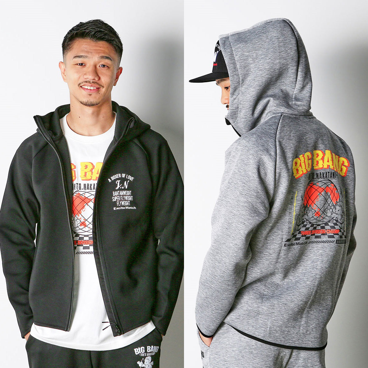 中谷潤人×ExciteMatch】BIG BANG JUNTO NAKATANI スポーツタイプ ZipUp