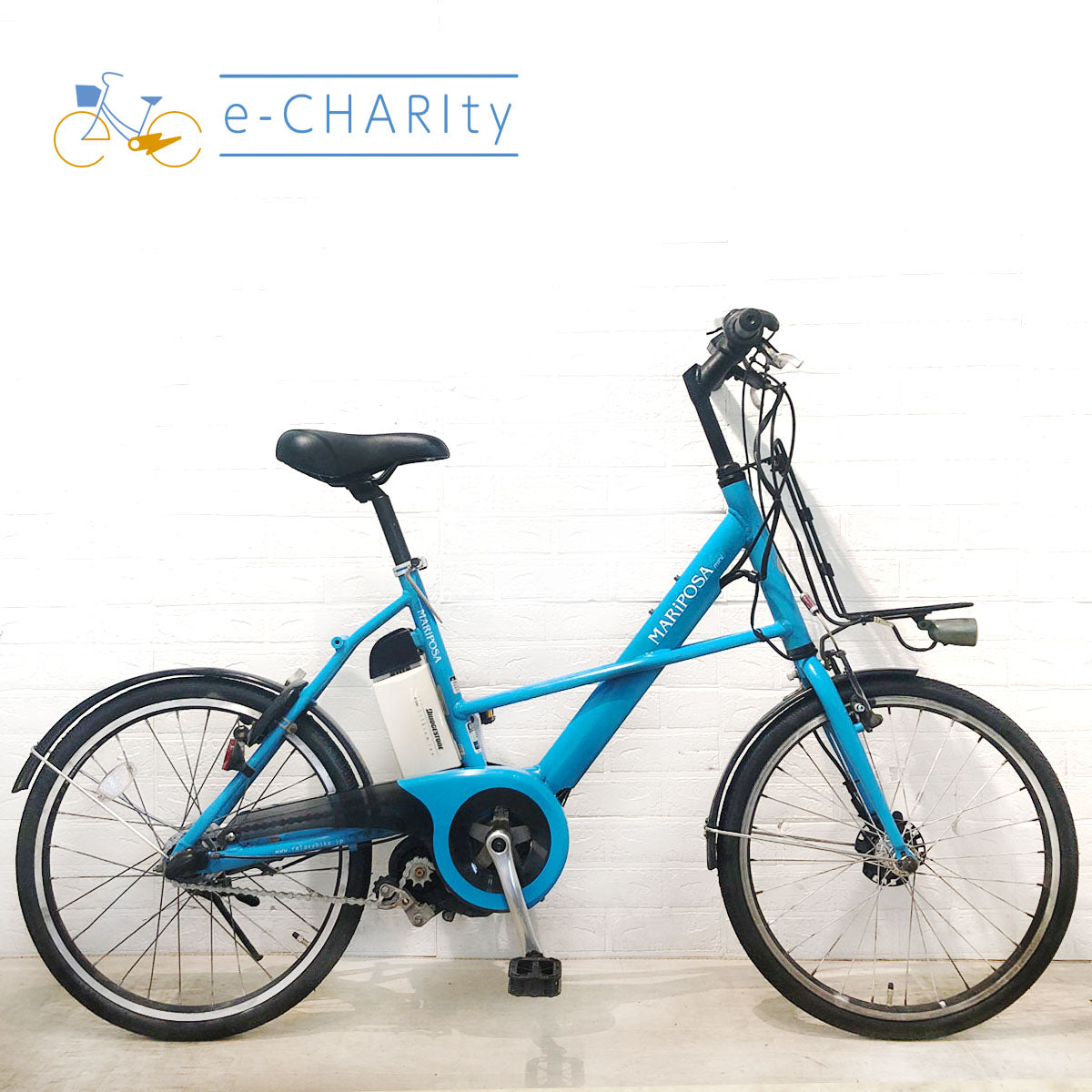 ブリヂストン マリポーサ ミニ ブルー 20インチ YS087 【中古車】 – e