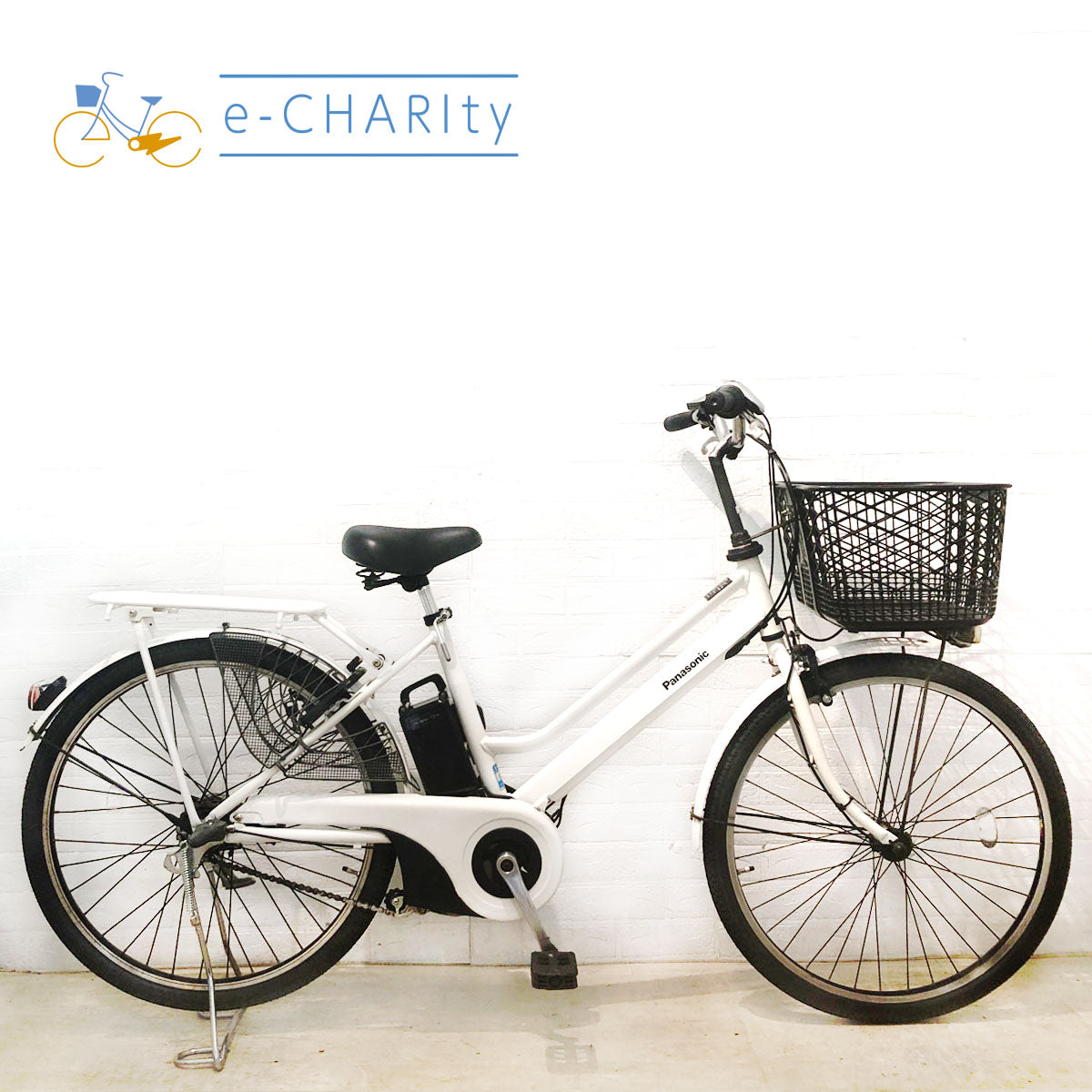 中古電動自転車 パナソニック ティモ S ホワイト 26インチ YW069 – e
