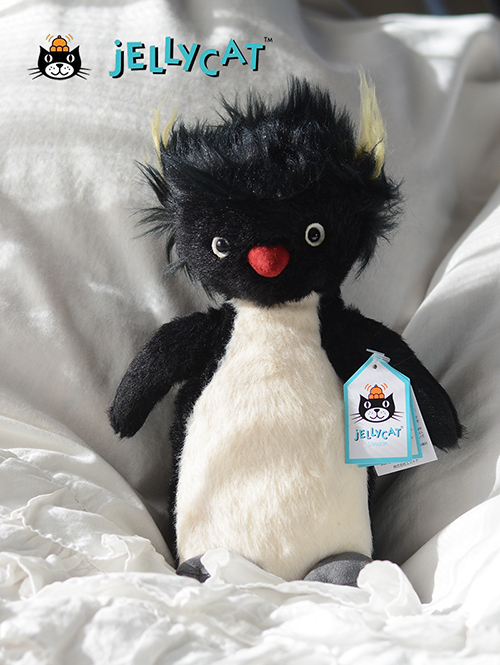 Ronnie Rockhopper Penguin ペンギンのぬいぐるみ 逆毛 ペンギン を