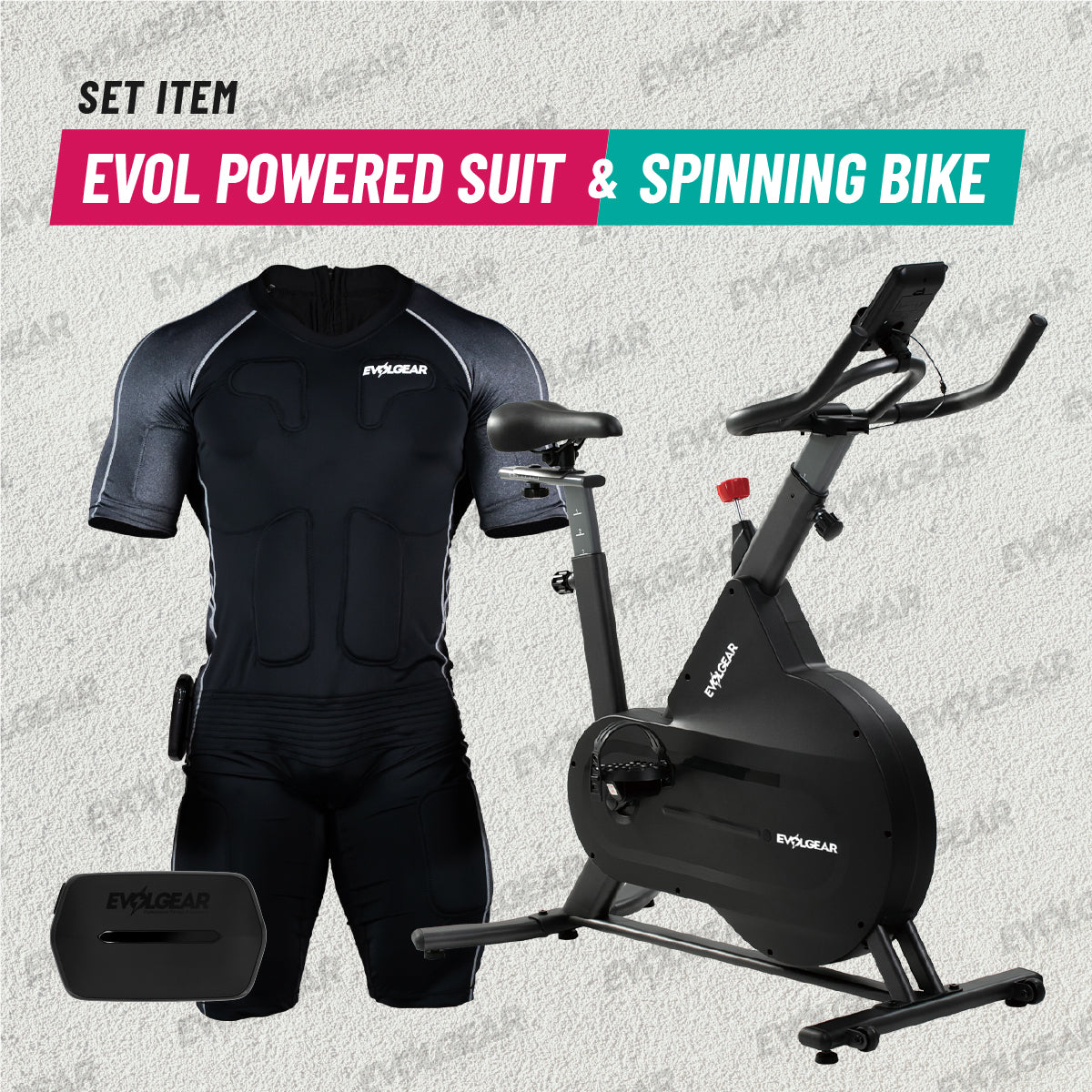 EMSスーツ+スピニングバイク セット – EVOLGEAR