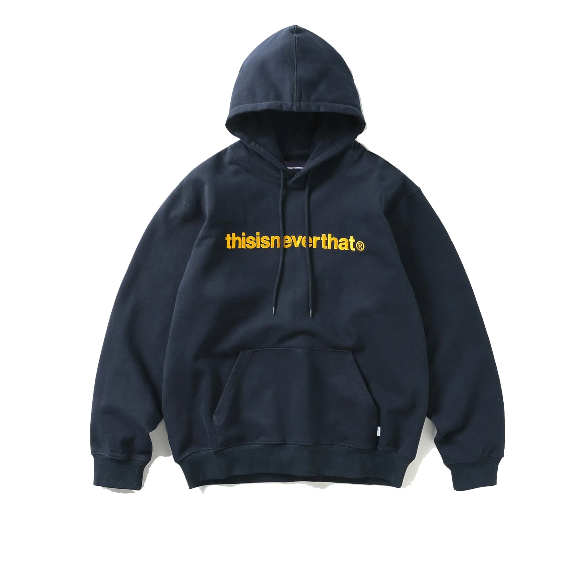 Thisisneverthat Mens T-Logo Hoodie 'Dark Navy' – Extra Butter