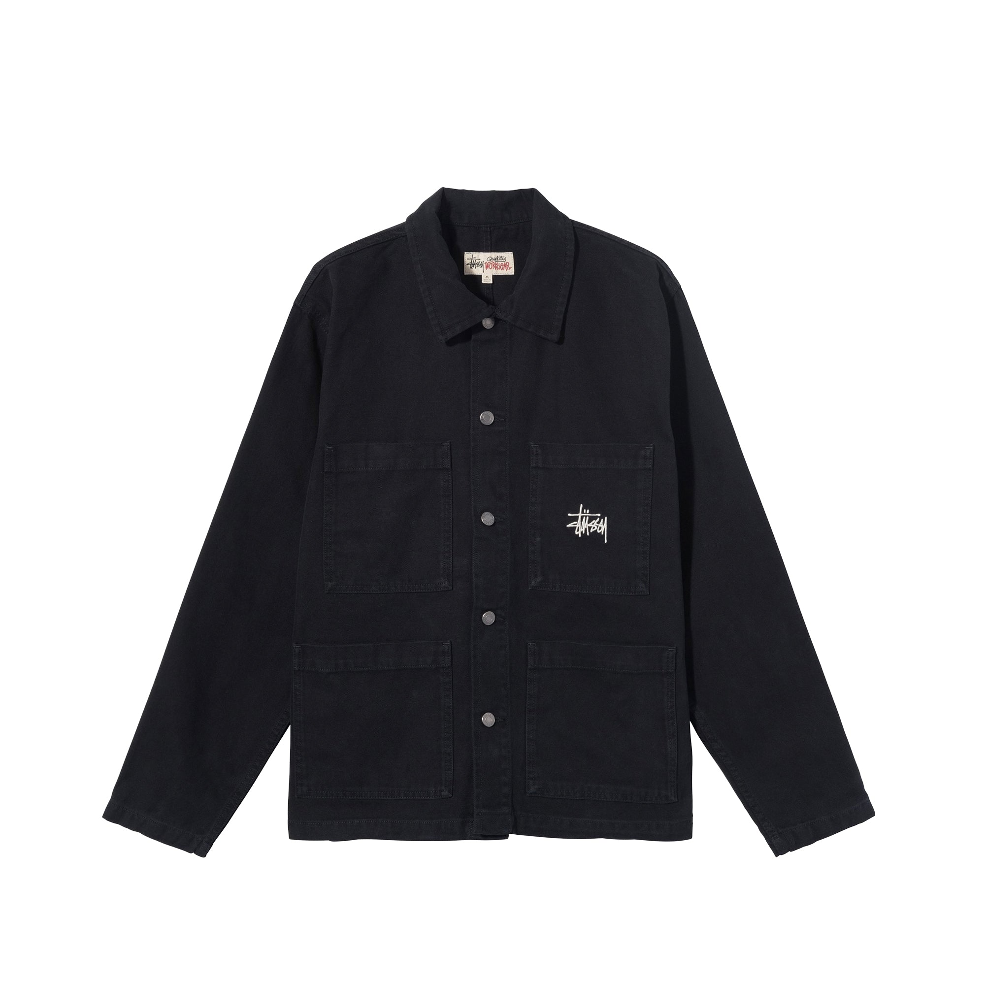 Stussy Mens Canvas Chore Jacket 'Black' – Extra Butter