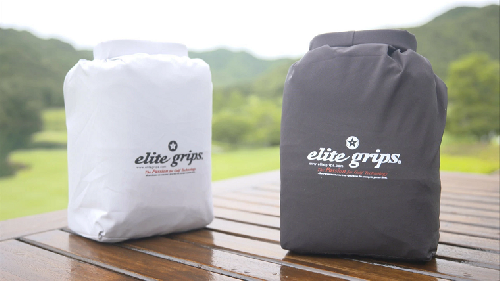 エリートグリップ スマートシルエットレインウェア フードなし Black