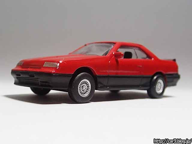 ガチャ京商で狙い目1／100日産スカイラインRS-X TURBO Cレッド