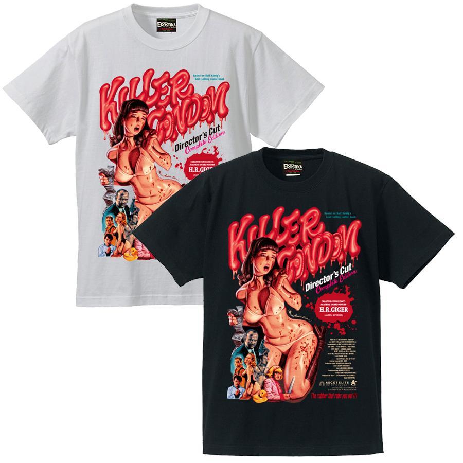 KILLER CONDOM” Director's Cut Edition T-shirt – EROSTIKA