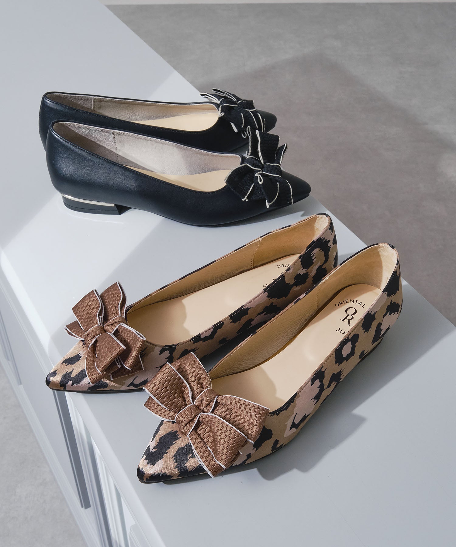 ダブルリボンフラットパンプス/56315 – ORIENTALTRAFFIC