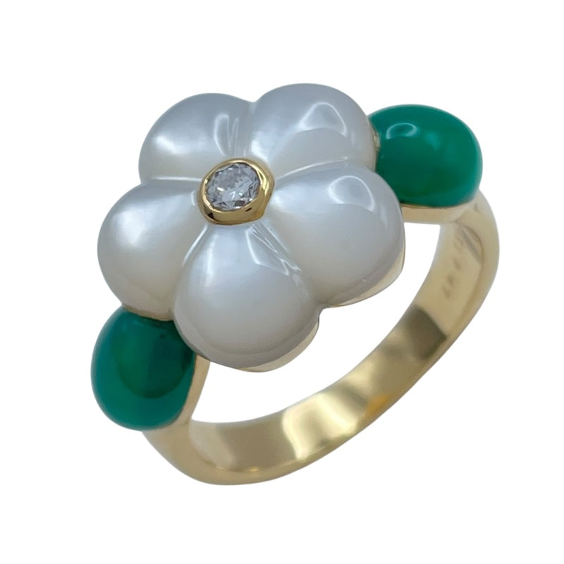 ヴァンクリーフ＆アーペル Van Cleef & Arpels コーラルカメリアリング