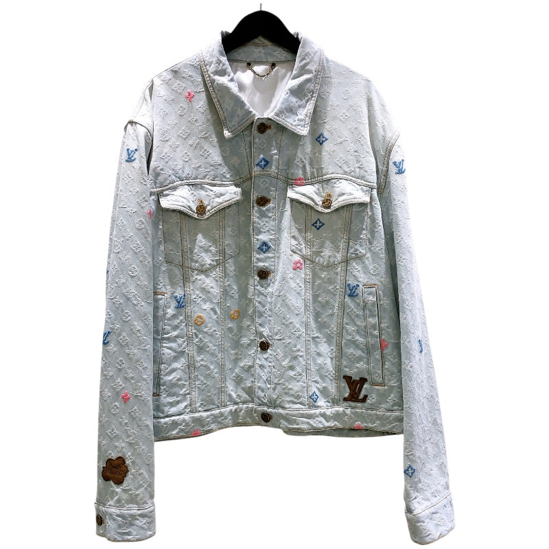 ルイ・ヴィトン LOUIS VUITTON モノグラムデニム総柄ジャケット 24AW