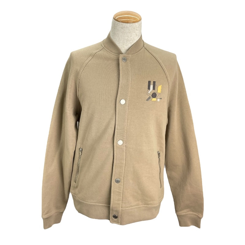 エルメス HERMES ジュ・ダドレス テディブルゾン ベージュ コットン