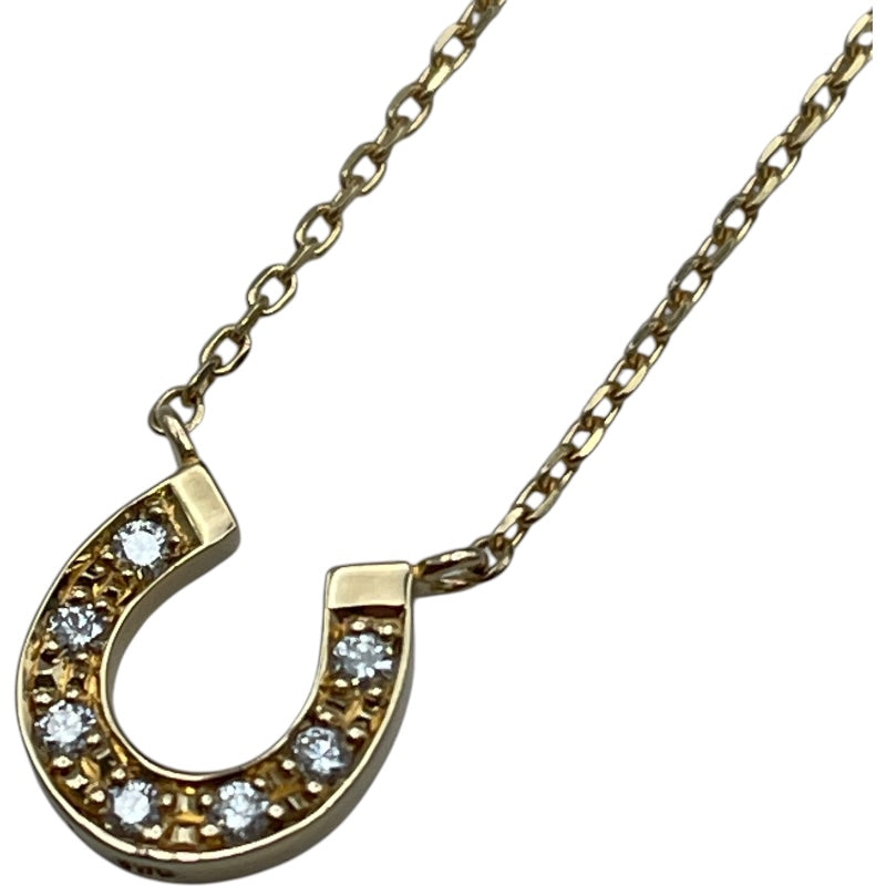 ヴァンドーム青山 VENDOME AOYAMA ホースシューネックレス ゴールド