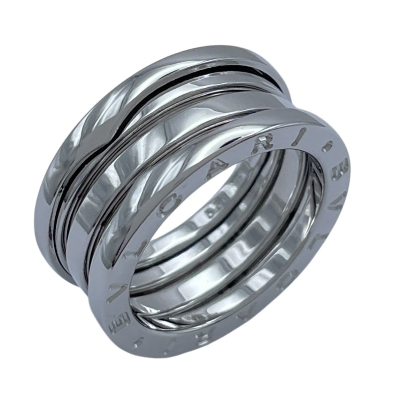 ブルガリ BVLGARI ビーゼロワンリング3バンド(S) ホワイトゴールド 750