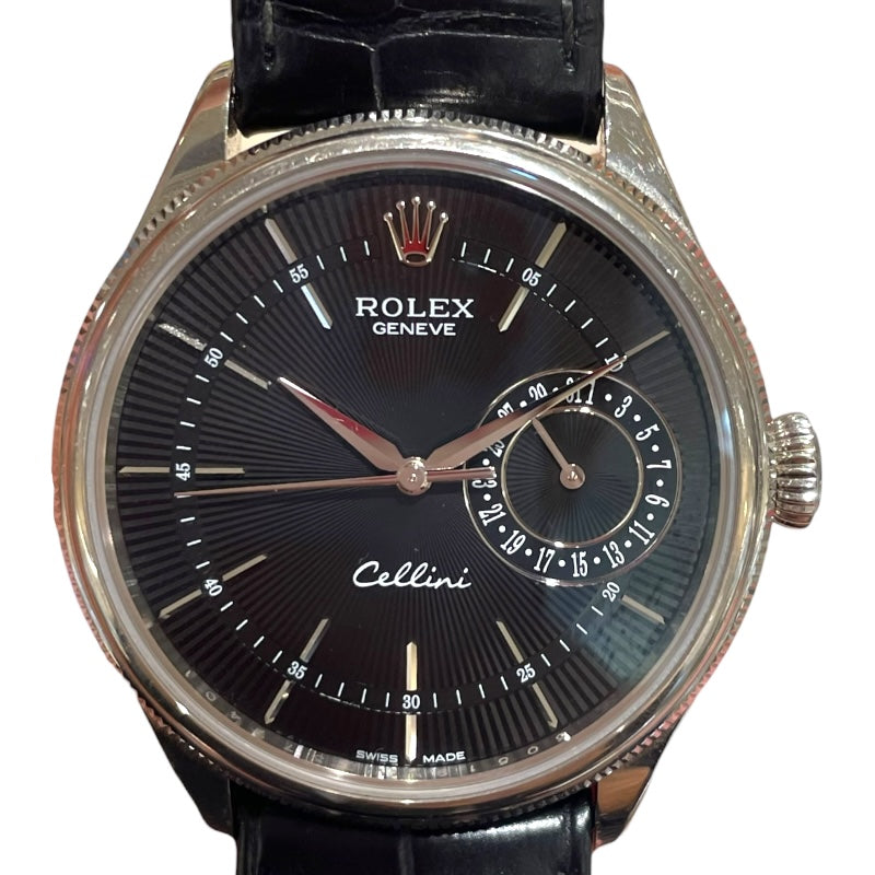 ロレックス ROLEX チェリーニ デイト 50519 K18ホワイトゴールド