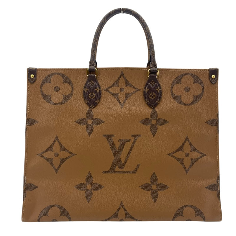 ルイ・ヴィトン LOUIS VUITTON オンザゴーGM M44576 ブラウン