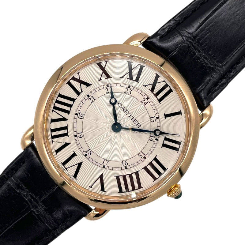 カルティエ Cartier ロンド ルイ カルティエ XL W6801004 ピンク