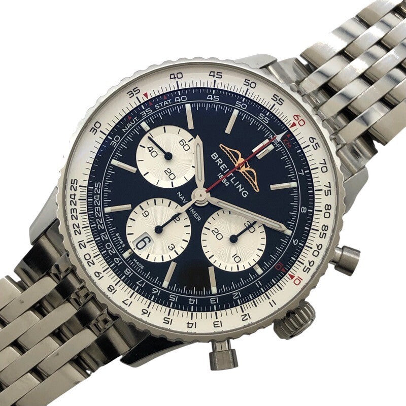 ブライトリング BREITLING ナビタイマーB01 クロノグラフ 43 AB0138 SS