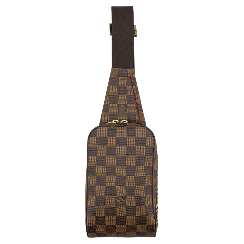 ルイ・ヴィトン LOUIS VUITTON ジェロニモス N51994 ブラウン ダミエ