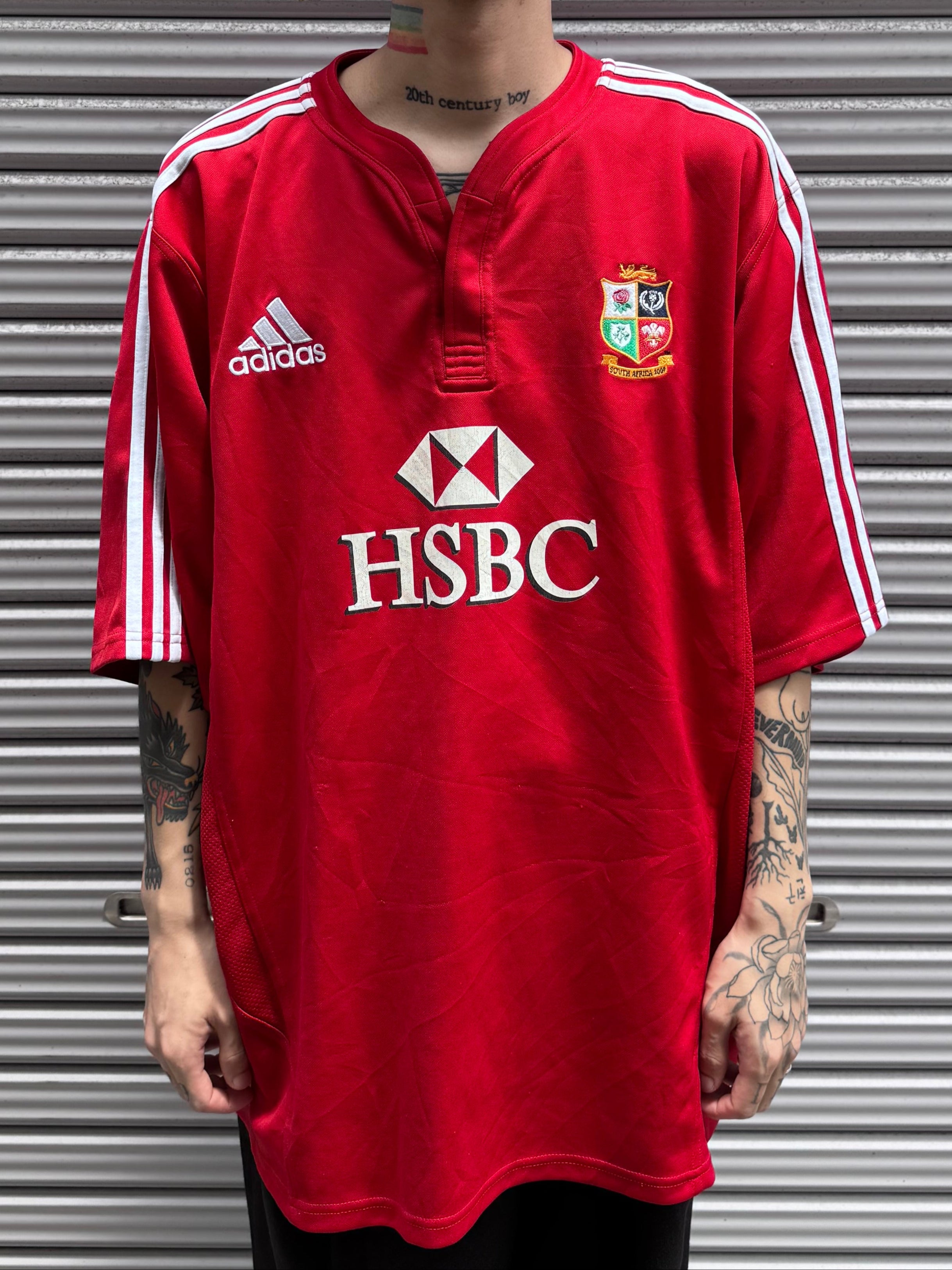 00's adidas ｢British & Irish Lions｣ ラグビーシャツ – FUJI STORE