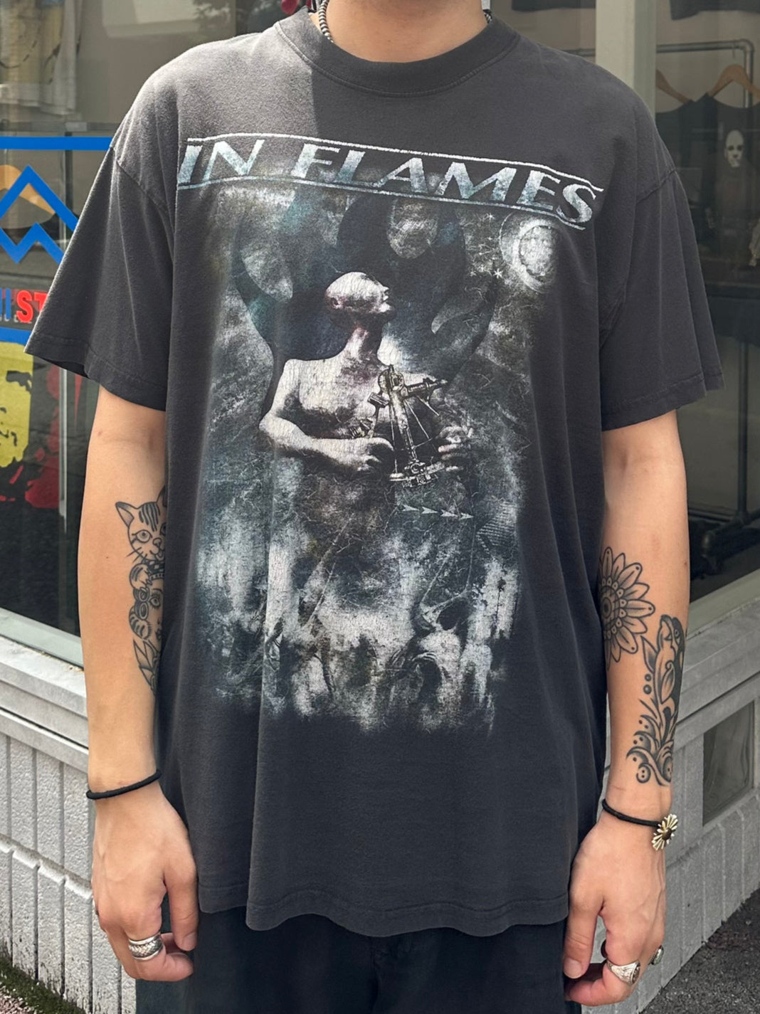 00's IN FLAMES「Reroute To Remain」バンドTシャツ – FUJI STORE