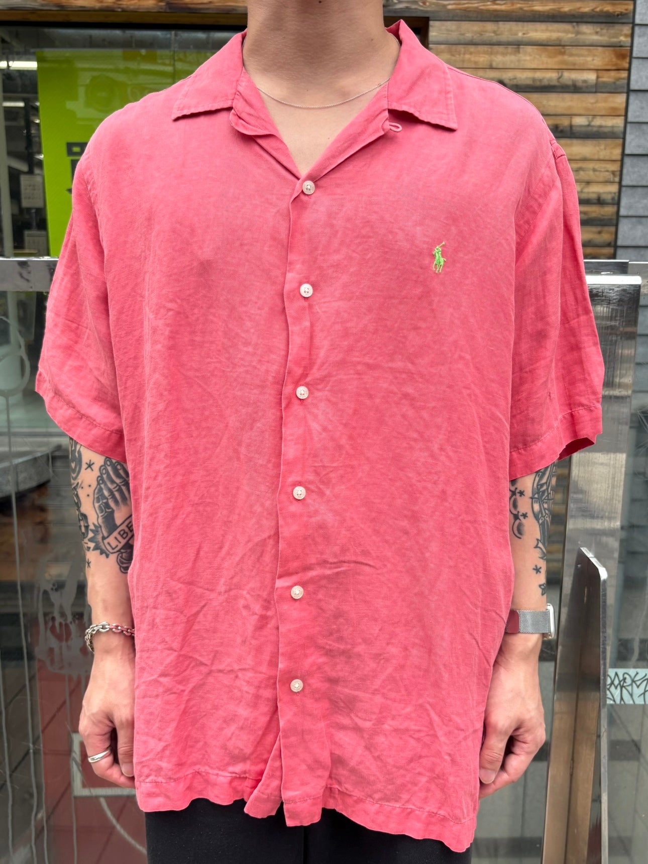 00's POLO GOLF RALPH LAUREN「CALDWELL」オープンカラーシャツ – FUJI