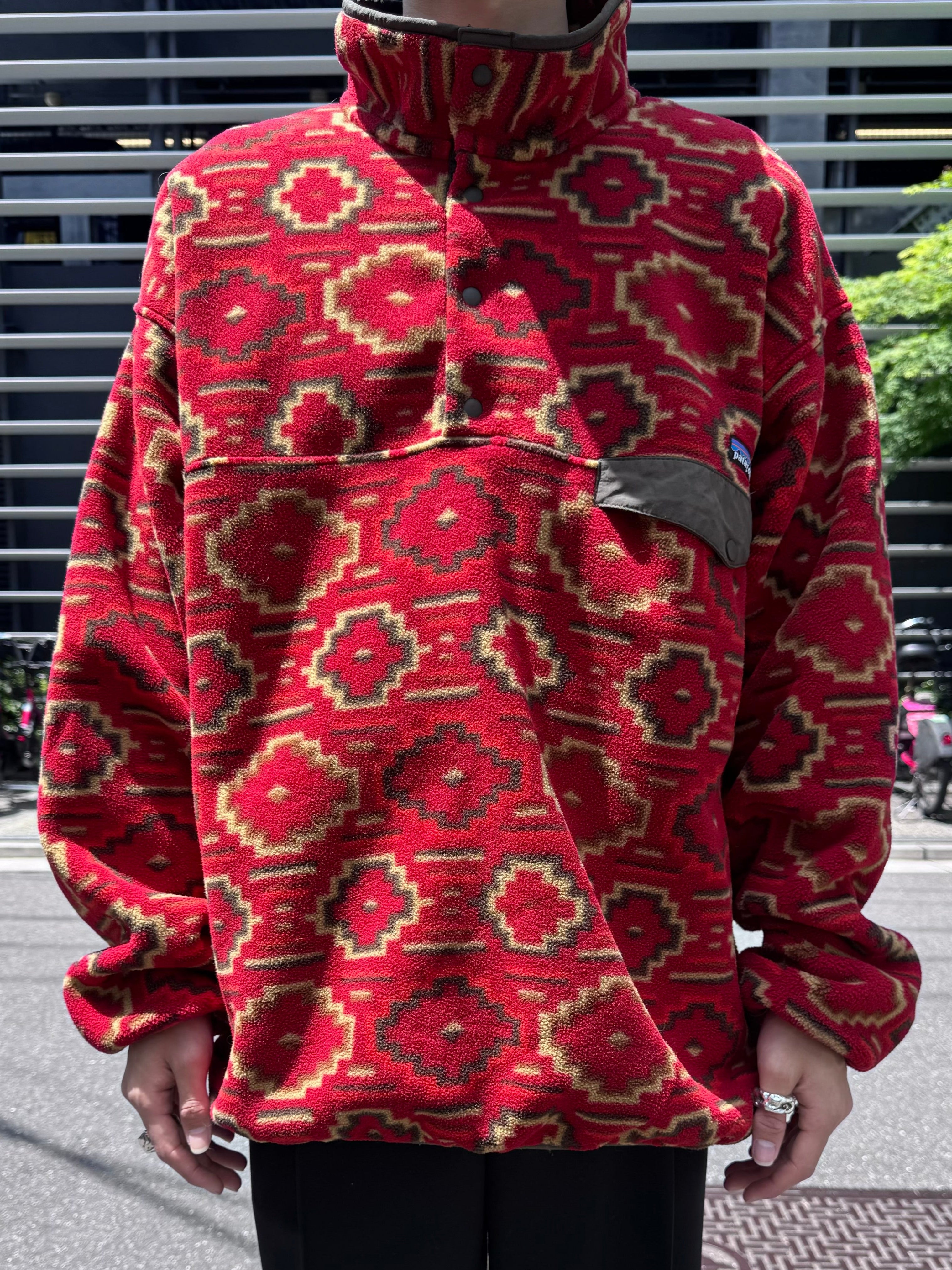 00's PATAGONIA「SYNCHILLA」 スナップT ネイティブ柄 – FUJI STORE