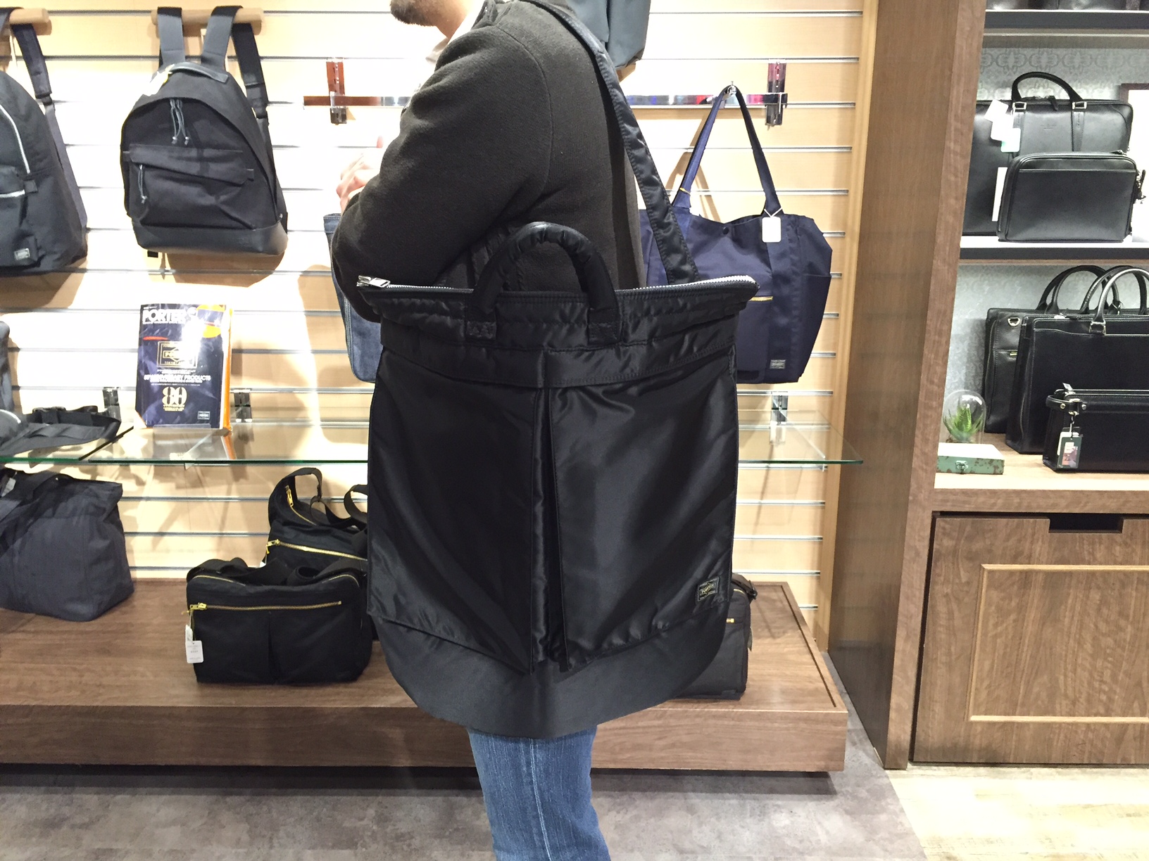 PORTER【TANKER】 2WAY HELMET BAG | カバンのフジタ