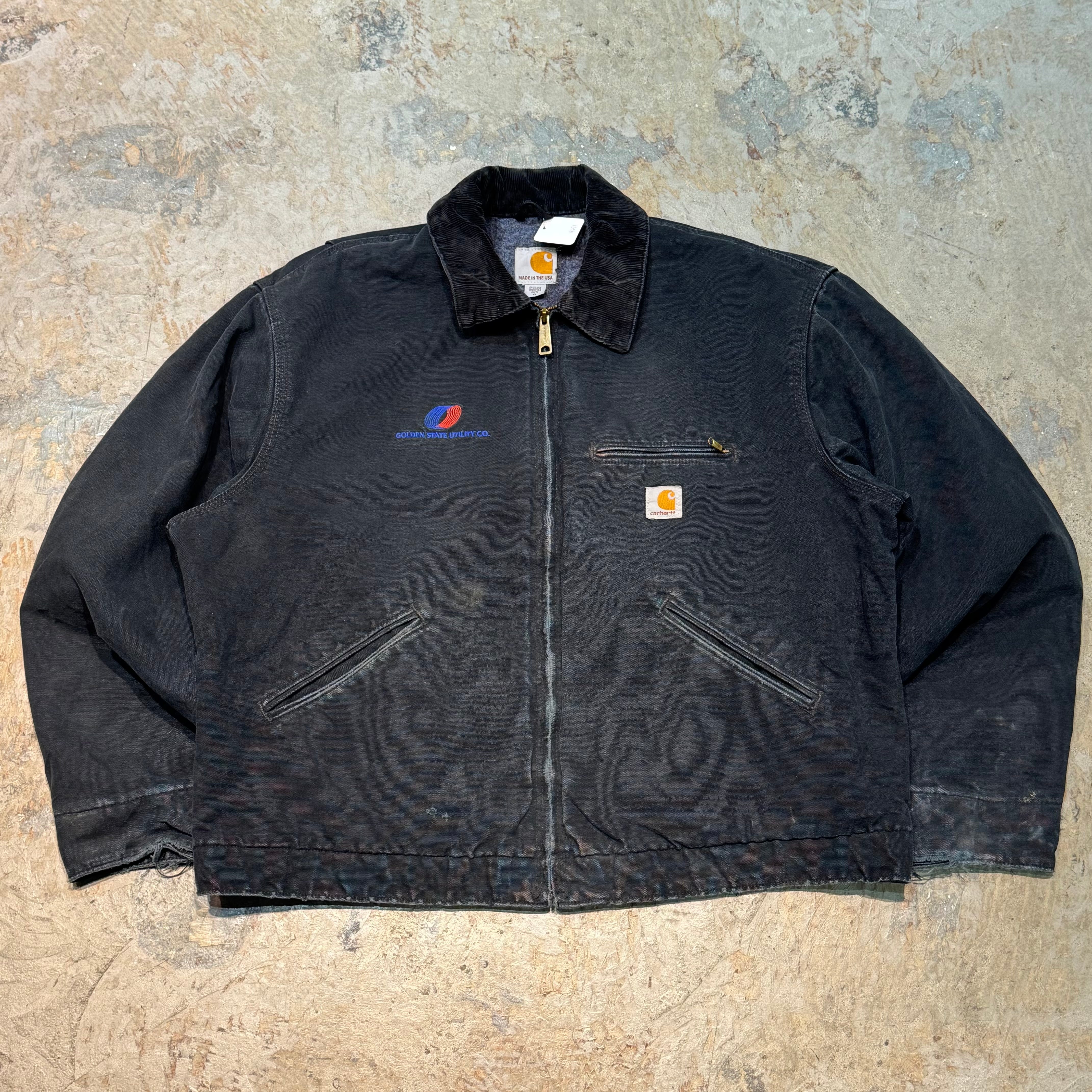 古着 USA製 carhartt/ カーハート/ デトロイトジャケット/ ダック地