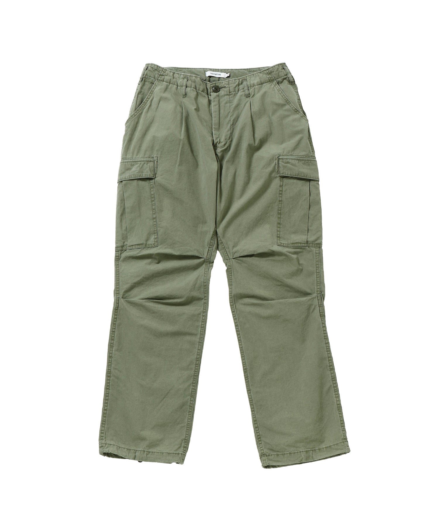 TROOPER 6P TROUSERS COTTON TYPEWRITER SULFUR DYE - nonnative (ノン