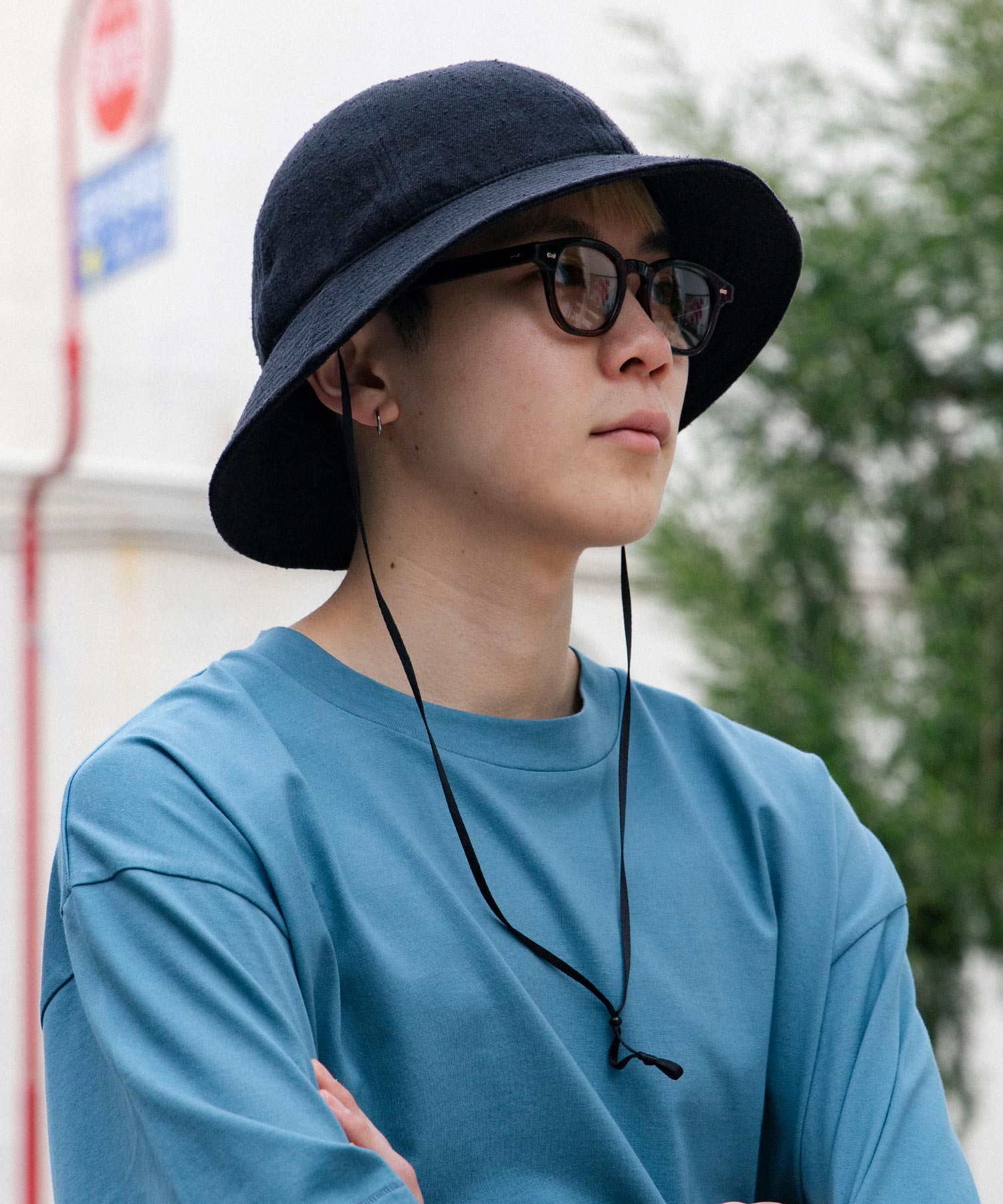 comoliシルクネップハット COMOLI シルクネップハット シルクネップ