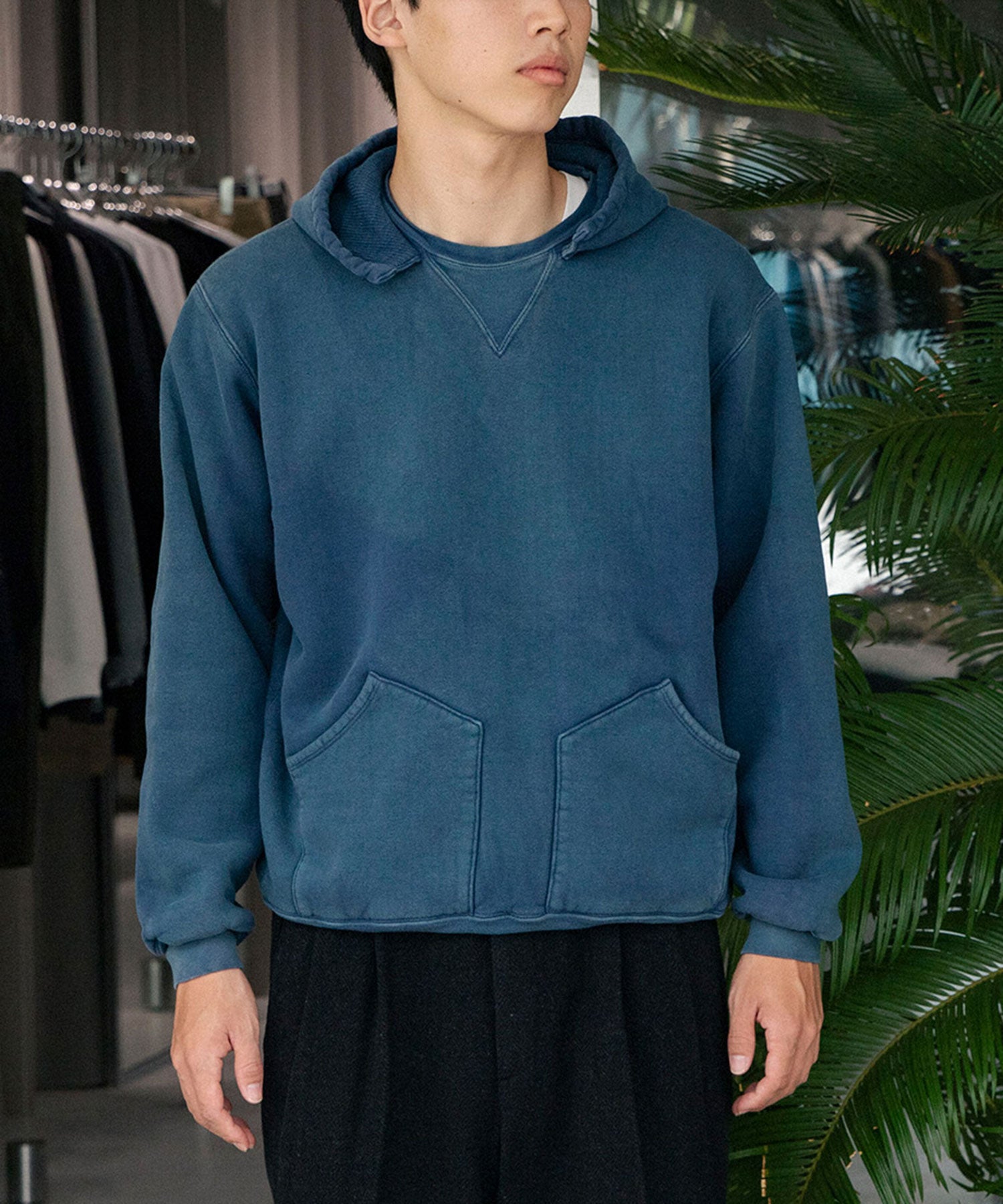 Vintage Attached Hood Sweat Parka - A.PRESSE (アプレッセ) - tops