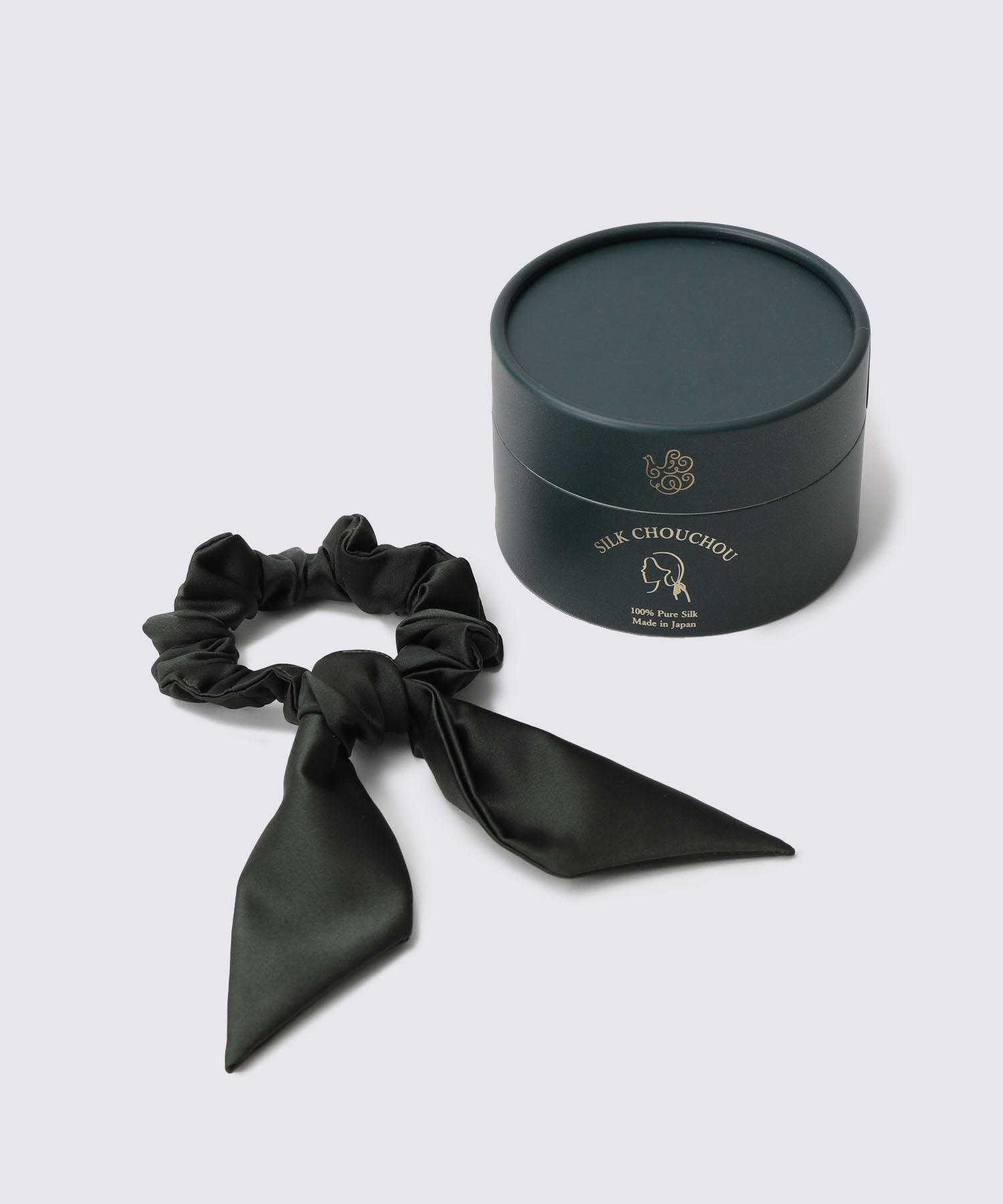 Foo Tokyo 公式ストア | シルクリボンシュシュ 2WAYタイプ カーキ