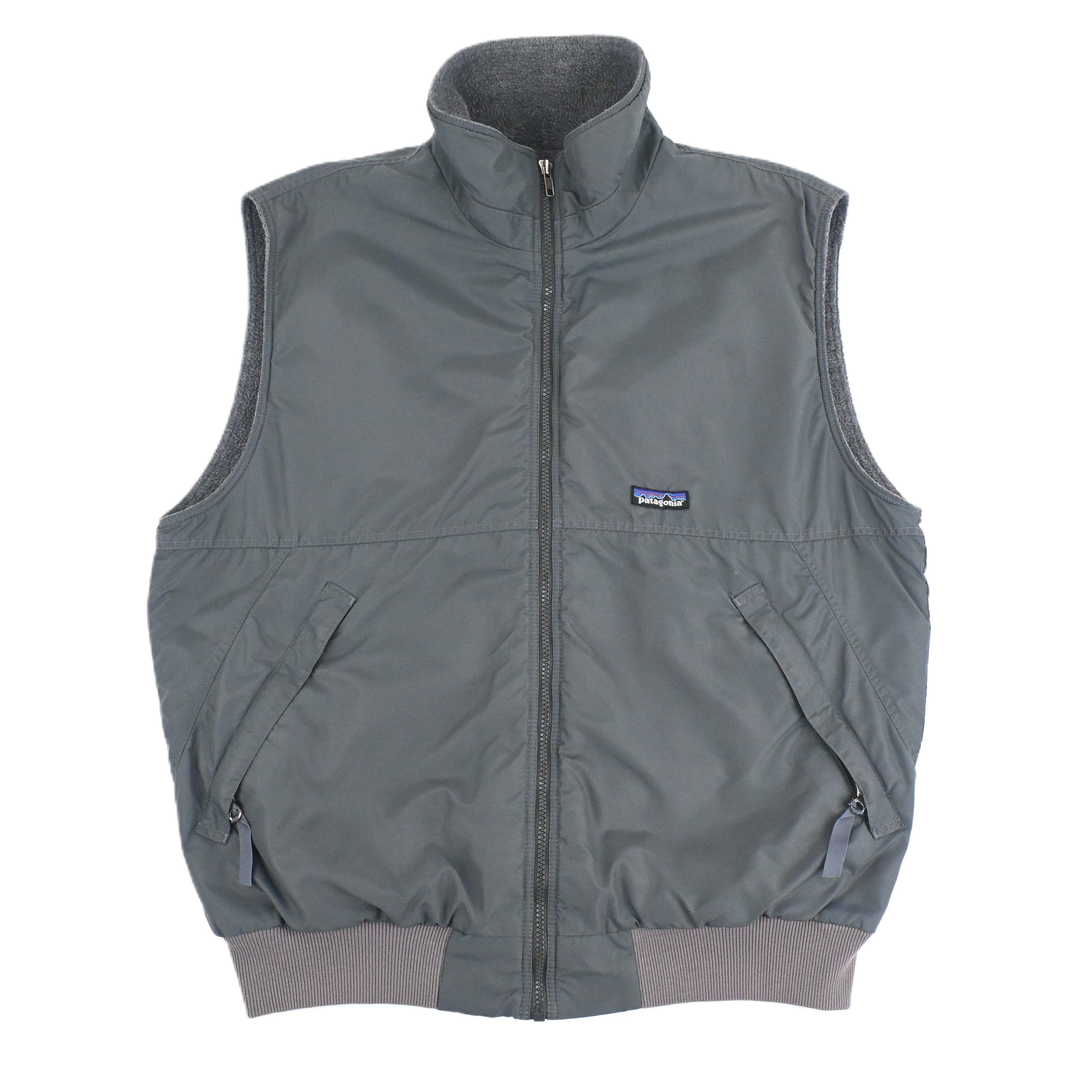 97 patagonia SHELLED SYNCHILLA VEST SIZE L Charcoal