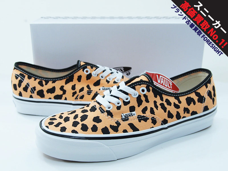 WACKO MARIA×VANS 'Og Authentic L'オーセンティック レオパード 豹柄