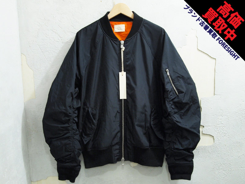 FOG FEAR OF GOD 'RAGLAN BOMBER JACKET'ボンバージャケット MA-1 黒