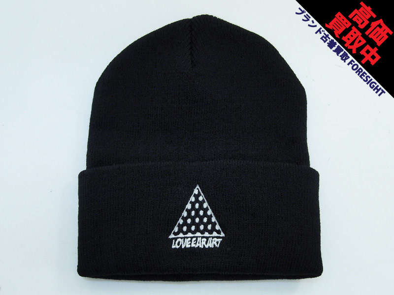 LOVE EAR ART HRCS2023 限定 'BEANIE'ビーニー ニットキャップ 黒