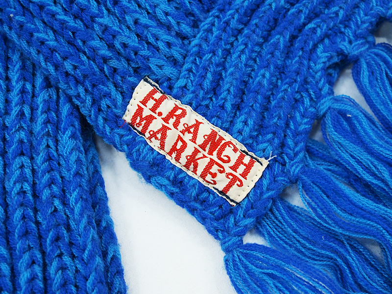 HOLLYWOOD RANCH MARKET マフラー ブルー ハリウッドランチマーケット