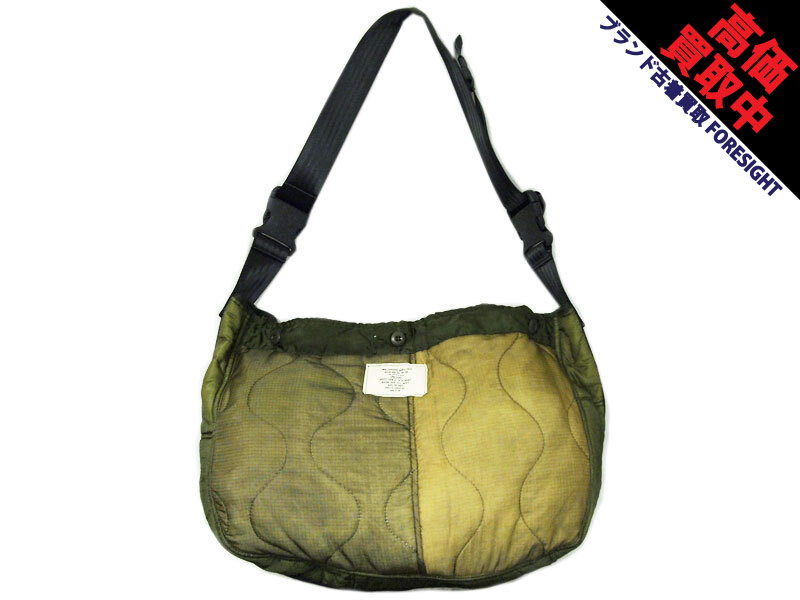 US 三軒茶屋 'Customized US Military M-65 Quilted Liner Messenger