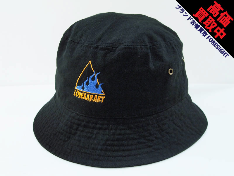 LOVE EAR ART JOINTS 2024 限定 'BUCKET HAT'バケット ハット BLACK