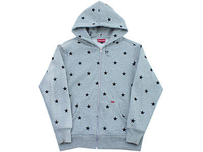 Supreme 'Stars Zip Up'スター 星柄 ジップパーカー - ブランド古着の