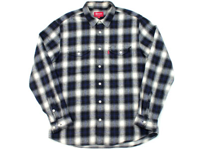 Supreme 'Ombre Flannel Shirt'オンブレフランネルシャツ チェック