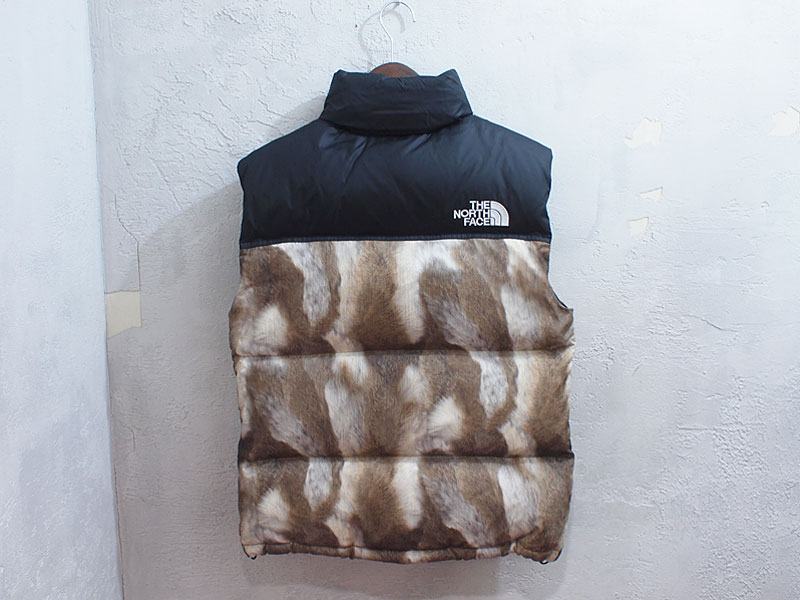 Supreme×THE NORTH FACE 'Nuptse Vest'ノースフェイス ヌプシ ダウン